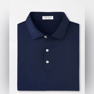 PETER MILLAR FIRM PRICE NAVY POLO CROWN SPORT SUMMER COMFORT  SIZE XLARGE